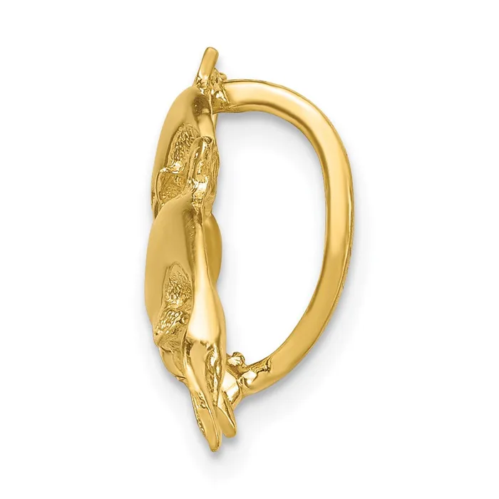 Goldia PreStyled Sets 14k Yellow Gold Dolphins Slide