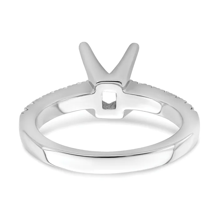 Goldia Rings 150ct CZ Solid Real 14K White Gold Engagement Ring
