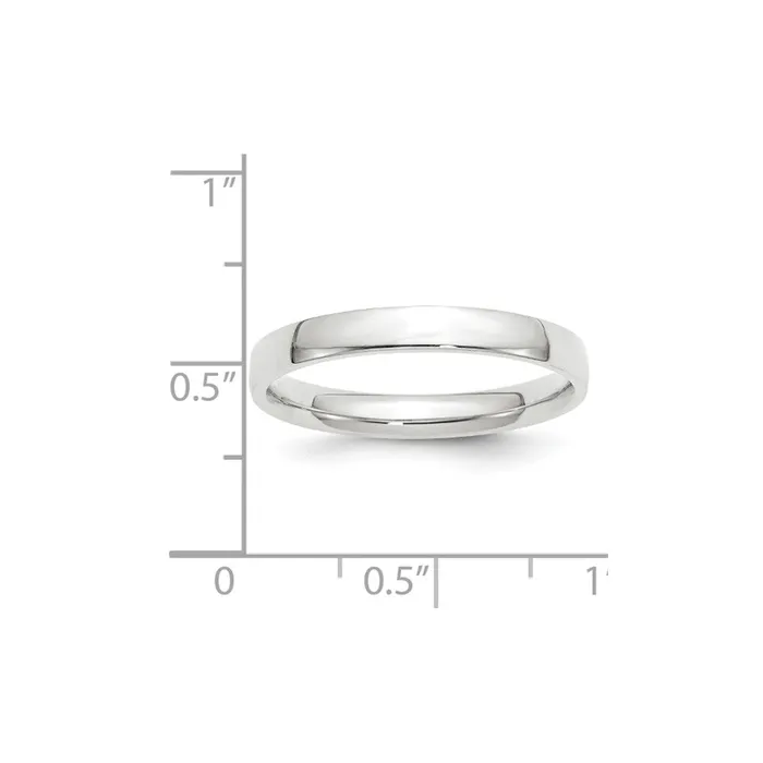 Goldia Rings Solid 18K White Gold 3mm Light Weight Comfort Fit MensWomens Wedding Band Ring Size 75 Goldia Rings Solid 18K White Gold 3mm Light Weight Comfort Fit MensWomens Wedding Band Ring Size 75