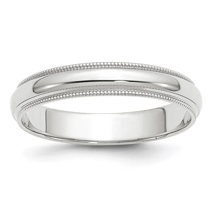 Goldia Rings Solid 18K Yellow Gold White Gold 4mm Milgrain MensWomens Wedding Band Ring Size 11 Goldia Rings Solid 18K Yellow Gold White Gold 4mm Milgrain MensWomens Wedding Band Ring Size 11