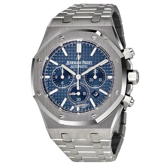 JMS always Bracelets Original Audemars Piguet Royal Oak Chronograph Automatic Blue Dial Stainless Steel Mens Watch 26320STOO1220ST03 JMS always Bracelets Original Audemars Piguet Royal Oak Chronograph Automatic Blue Dial Stainless Steel Mens Watch 26320STOO1220ST03