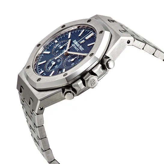 JMS always Bracelets Original Audemars Piguet Royal Oak Chronograph Automatic Blue Dial Stainless Steel Mens Watch 26320STOO1220ST03 JMS always Bracelets Original Audemars Piguet Royal Oak Chronograph Automatic Blue Dial Stainless Steel Mens Watch 26320STOO1220ST03