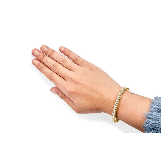 JMS always Bracelets Original Haus of Brilliance 14K Yellow Gold 200 Cttw PrincessCut Diamond Classic Link 7 Bracelet IJ Color I1I2 Clarity JMS always Bracelets Original Haus of Brilliance 14K Yellow Gold 200 Cttw PrincessCut Diamond Classic Link 7 Bracelet IJ Color I1I2 Clarity