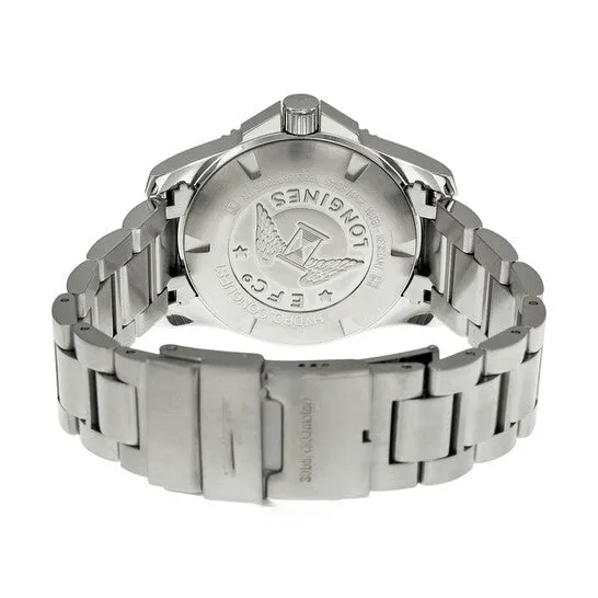 JMS always Bracelets Original Longines Hydro Conquest White Dial Red Bezel Stainless Steel Mens Watch L36954196 JMS always Bracelets Original Longines Hydro Conquest White Dial Red Bezel Stainless Steel Mens Watch L36954196