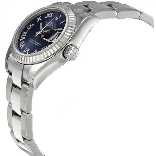 JMS always Bracelets Original Rolex Lady Datejust 26 Blue Dial Stainless Steel Oyster Bracelet Automatic Watch 179174BLRO JMS always Bracelets Original Rolex Lady Datejust 26 Blue Dial Stainless Steel Oyster Bracelet Automatic Watch 179174BLRO