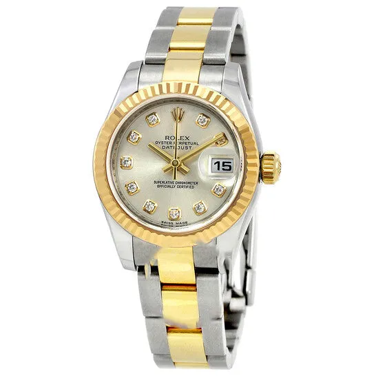 JMS always Bracelets Original Rolex Lady Datejust 26 Silver Dial Stainless Steel and 18K Yellow Gold Oyster Bracelet Automatic Watch 179173SDO JMS always Bracelets Original Rolex Lady Datejust 26 Silver Dial Stainless Steel and 18K Yellow Gold Oyster Bracelet Automatic Watch 179173SDO