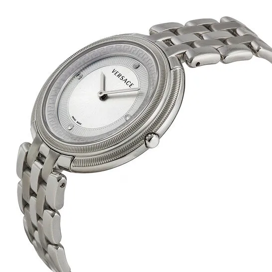 JMS always Bracelets Original Versace Thea Silver Dial Stainless Steel Ladies Watch VA7060013 JMS always Bracelets Original Versace Thea Silver Dial Stainless Steel Ladies Watch VA7060013