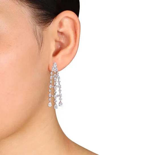 JMS always Earrings Original AMOUR 9 34 CT TW Diamond Triple Row Dangle Cuff Earrings In 18k White Gold JMS always Earrings Original AMOUR 9 34 CT TW Diamond Triple Row Dangle Cuff Earrings In 18k White Gold