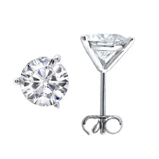 JMS always Earrings Original Maulijewels 14k White Gold Stud Earrings With 040 Cttw Round Shape Natural White Diamonds IJ I2I3 JMS always Earrings Original Maulijewels 14k White Gold Stud Earrings With 040 Cttw Round Shape Natural White Diamonds IJ I2I3