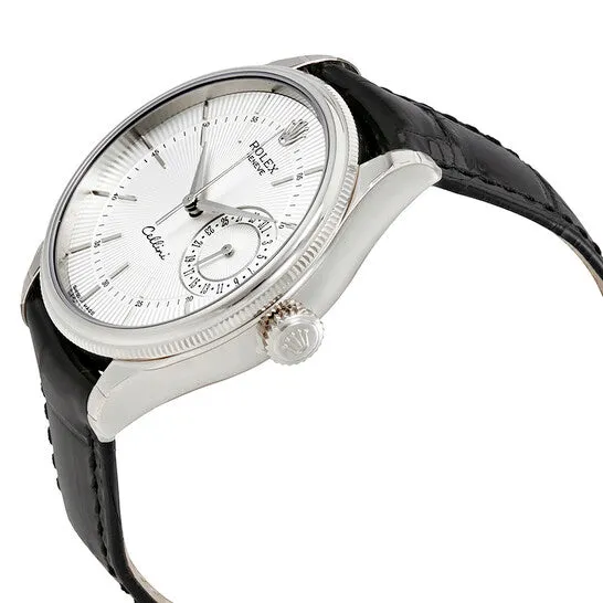 JMS always Earrings Original Rolex Cellini Date Silver Dial 18K White Gold Mens Watch 50519SSBKL JMS always Earrings Original Rolex Cellini Date Silver Dial 18K White Gold Mens Watch 50519SSBKL