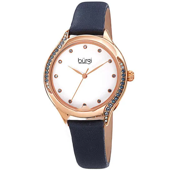 JMS always Original Burgi Crystal White Dial Ladies Watch BUR239BU Watches JMS always Original Burgi Crystal White Dial Ladies Watch BUR239BU Watches