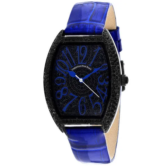 JMS always Original Christian Van Sant Elegant Quartz Black Dial Ladies Watch CV4824 Watches JMS always Original Christian Van Sant Elegant Quartz Black Dial Ladies Watch CV4824 Watches