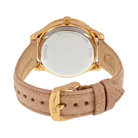 JMS always Original Fossil Stella GMT White Dial Rose Goldtone Stainless Steel Ladies Watch ES3104 Earrings JMS always Original Fossil Stella GMT White Dial Rose Goldtone Stainless Steel Ladies Watch ES3104 Earrings