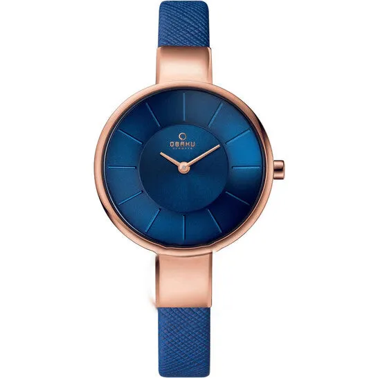 JMS always Original Obaku Sol Quartz Blue Dial Ladies Watch V149LXVLRA Watches JMS always Original Obaku Sol Quartz Blue Dial Ladies Watch V149LXVLRA Watches