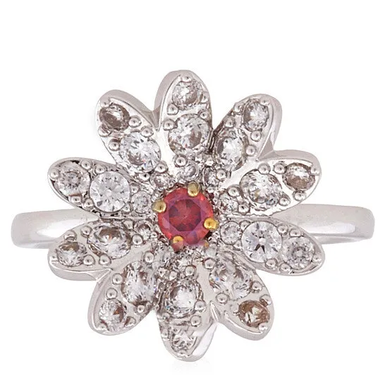 JMS always Original Swarovski Eternal Flower Mixed Metal Ring Size 52 Rings JMS always Original Swarovski Eternal Flower Mixed Metal Ring Size 52 Rings