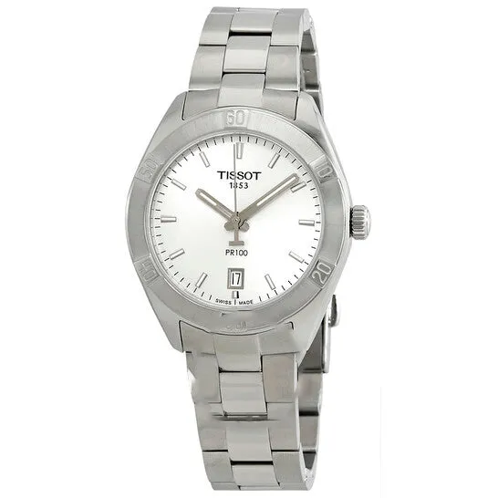 JMS always Original Tissot PR100 Silver Dial Stainless Steel Ladies Watch T1019101103100 Bracelets JMS always Original Tissot PR100 Silver Dial Stainless Steel Ladies Watch T1019101103100 Bracelets
