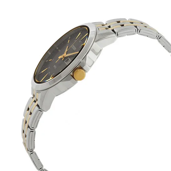 JMS always Rings Original Citizen Quartz Black Dial Twotone Mens Watch BF201852H JMS always Rings Original Citizen Quartz Black Dial Twotone Mens Watch BF201852H