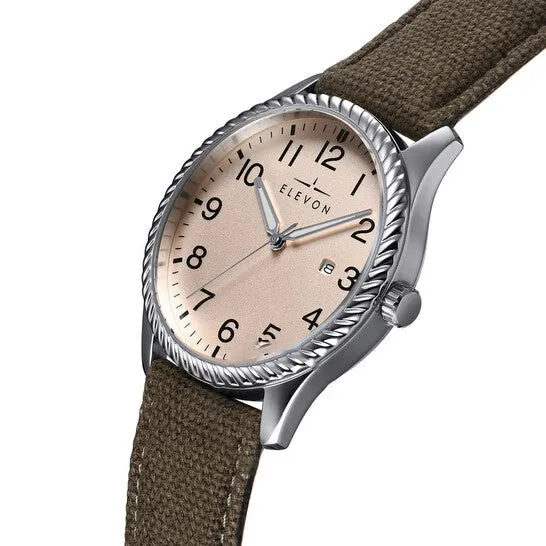 JMS always Rings Original Elevon Crosswind Silvertone Dial Mens Watch ELE1285 JMS always Rings Original Elevon Crosswind Silvertone Dial Mens Watch ELE1285
