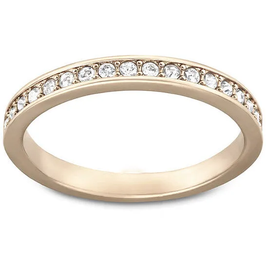JMS always Rings Original Swarovski Ladies WhiteRosegold Tone Plated Rare Ring JMS always Rings Original Swarovski Ladies WhiteRosegold Tone Plated Rare Ring