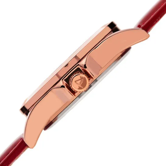 JMS always Watches Original August Steiner Quartz Red Dial Ladies Watch AS8191RD JMS always Watches Original August Steiner Quartz Red Dial Ladies Watch AS8191RD