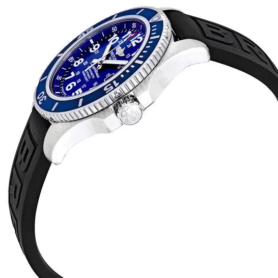 JMS always Watches Original Breitling Superocean II 44 Blue Dial Black Rubber Mens Watch A17392D8C910BKPT3 JMS always Watches Original Breitling Superocean II 44 Blue Dial Black Rubber Mens Watch A17392D8C910BKPT3