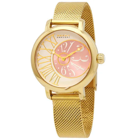 JMS always Watches Original Brera Orologi Valentina Elegant Quartz White Dial Ladies Watch BRVAEL3803YGMIL JMS always Watches Original Brera Orologi Valentina Elegant Quartz White Dial Ladies Watch BRVAEL3803YGMIL