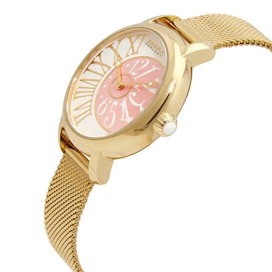 JMS always Watches Original Brera Orologi Valentina Elegant Quartz White Dial Ladies Watch BRVAEL3803YGMIL JMS always Watches Original Brera Orologi Valentina Elegant Quartz White Dial Ladies Watch BRVAEL3803YGMIL