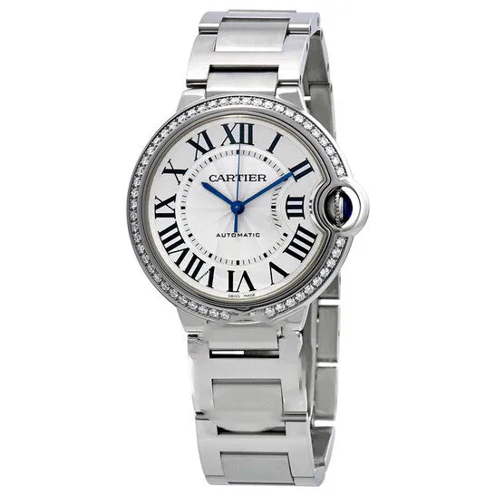 JMS always Watches Original Cartier Ballon Bleu 36 mm Automatic Diamond Ladies Watch W4BB0017 JMS always Watches Original Cartier Ballon Bleu 36 mm Automatic Diamond Ladies Watch W4BB0017