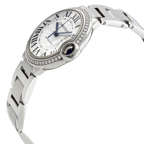 JMS always Watches Original Cartier Ballon Bleu 36 mm Automatic Diamond Ladies Watch W4BB0017 JMS always Watches Original Cartier Ballon Bleu 36 mm Automatic Diamond Ladies Watch W4BB0017