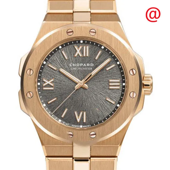 JMS always Watches Original Chopard Alpine Eagle Automatic Grey Dial Ladies Watch 2953705001 JMS always Watches Original Chopard Alpine Eagle Automatic Grey Dial Ladies Watch 2953705001