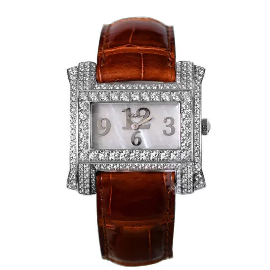 JMS always Watches Original Chopard Classic Mother of Pearl Dial Brown Leather Ladies Watch 1392651001 JMS always Watches Original Chopard Classic Mother of Pearl Dial Brown Leather Ladies Watch 1392651001