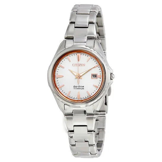 JMS always Watches Original Citizen Titanium Silver Dial Ladies Watch EW241054A JMS always Watches Original Citizen Titanium Silver Dial Ladies Watch EW241054A