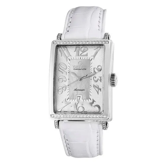 JMS always Watches Original Gevril Avenue of Americas Automatic Diamond Silver Dial Ladies Watch 6209NT JMS always Watches Original Gevril Avenue of Americas Automatic Diamond Silver Dial Ladies Watch 6209NT
