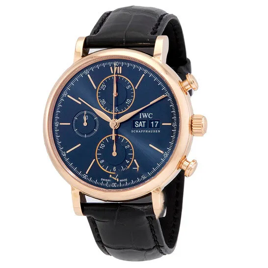 JMS always Watches Original IWC Portofino Chronograph Automatic Blue Dial Watch IW391035 JMS always Watches Original IWC Portofino Chronograph Automatic Blue Dial Watch IW391035