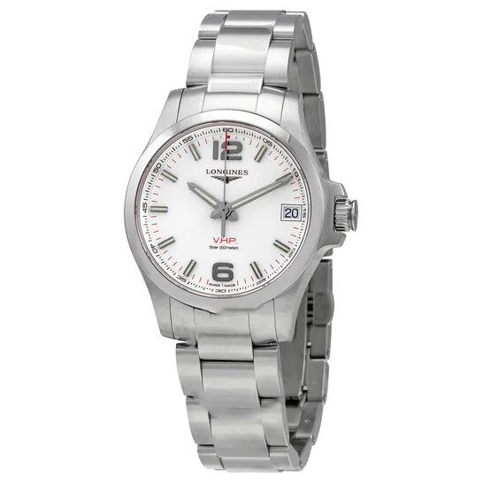 JMS always Watches Original Longines Conquest Quartz Silver Dial Watch L33164766 JMS always Watches Original Longines Conquest Quartz Silver Dial Watch L33164766