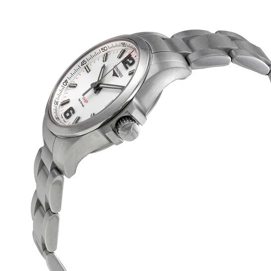 JMS always Watches Original Longines Conquest Quartz Silver Dial Watch L33164766 JMS always Watches Original Longines Conquest Quartz Silver Dial Watch L33164766