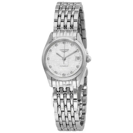 JMS always Watches Original Longines La Grande Classique Automatic Diamond Silver Dial Ladies Watch L42984776 JMS always Watches Original Longines La Grande Classique Automatic Diamond Silver Dial Ladies Watch L42984776