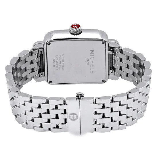 JMS always Watches Original Michele Deco Madison Silver Sunray Diamond Ladies Watch MWW06T000141 JMS always Watches Original Michele Deco Madison Silver Sunray Diamond Ladies Watch MWW06T000141