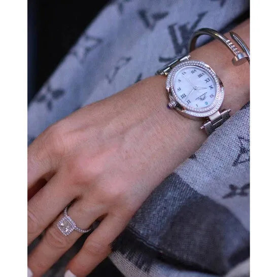 JMS always Watches Original Porsamo Bleu South Sea Oval Crystal Quartz Ladies Watch 106ESSO JMS always Watches Original Porsamo Bleu South Sea Oval Crystal Quartz Ladies Watch 106ESSO