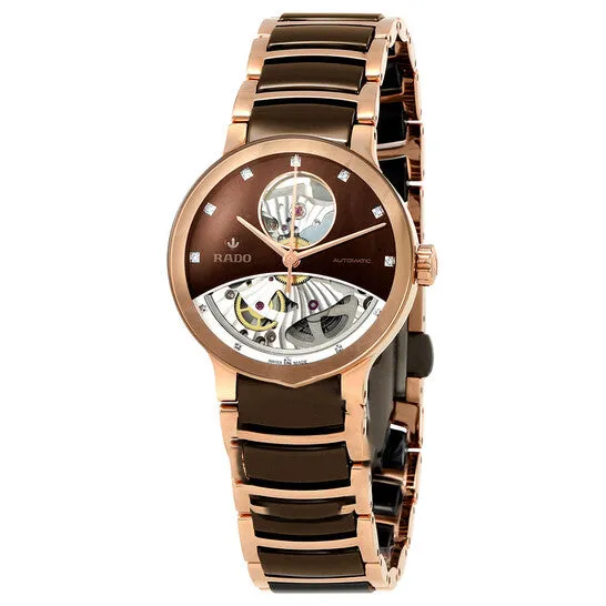 JMS always Watches Original Rado Centrix Open Heart Diamond Automatic Ladies Watch R30248712 JMS always Watches Original Rado Centrix Open Heart Diamond Automatic Ladies Watch R30248712
