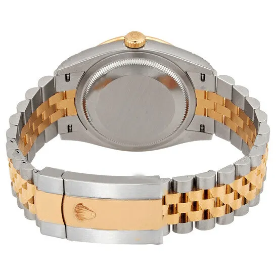 JMS always Watches Original Rolex Datejust 36 Automatic Champagne Jubilee Motif Dial Diamond Watch M126283RBR0019 JMS always Watches Original Rolex Datejust 36 Automatic Champagne Jubilee Motif Dial Diamond Watch M126283RBR0019