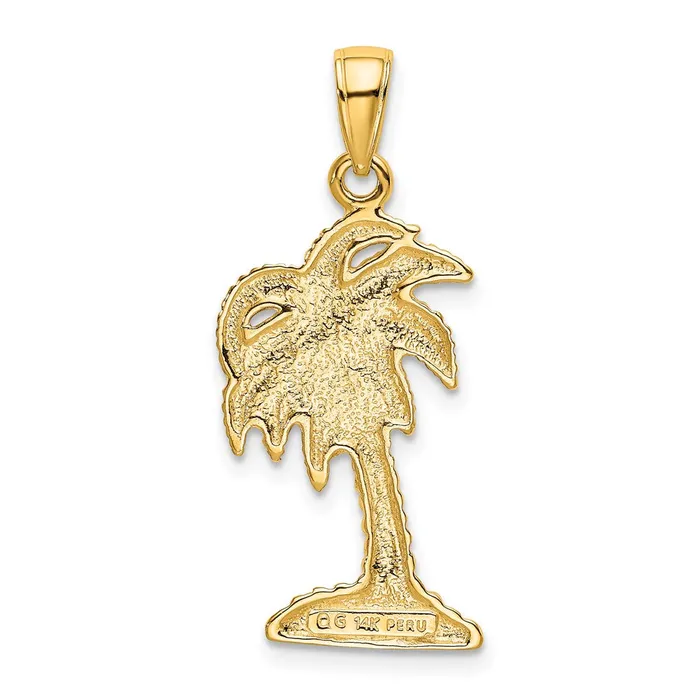 Necklaces Goldia 14k Yellow Gold Palm Tree Pendant