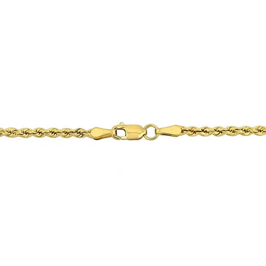 Necklaces JMS always Original Amour 225mm Super Ultra Light Rope Chain Necklace in 14k Yellow Gold 18 in Necklaces JMS always Original Amour 225mm Super Ultra Light Rope Chain Necklace in 14k Yellow Gold 18 in