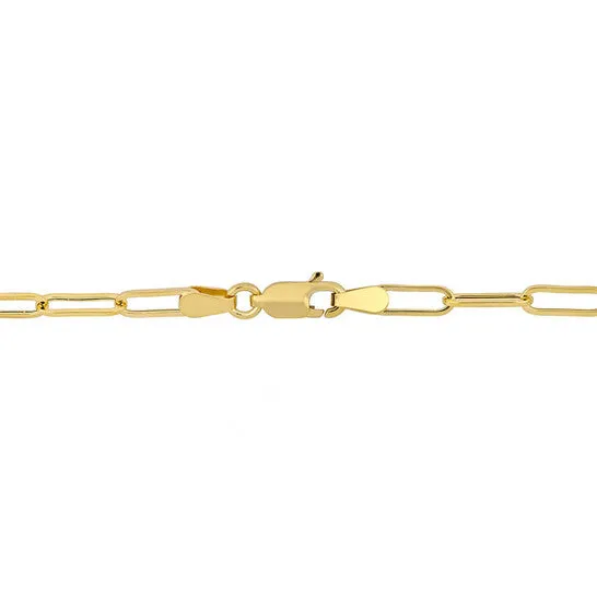 Necklaces JMS always Original AMOUR 33mm Paperclip Chain Necklace In 14K Yellow Gold 16 In Necklaces JMS always Original AMOUR 33mm Paperclip Chain Necklace In 14K Yellow Gold 16 In