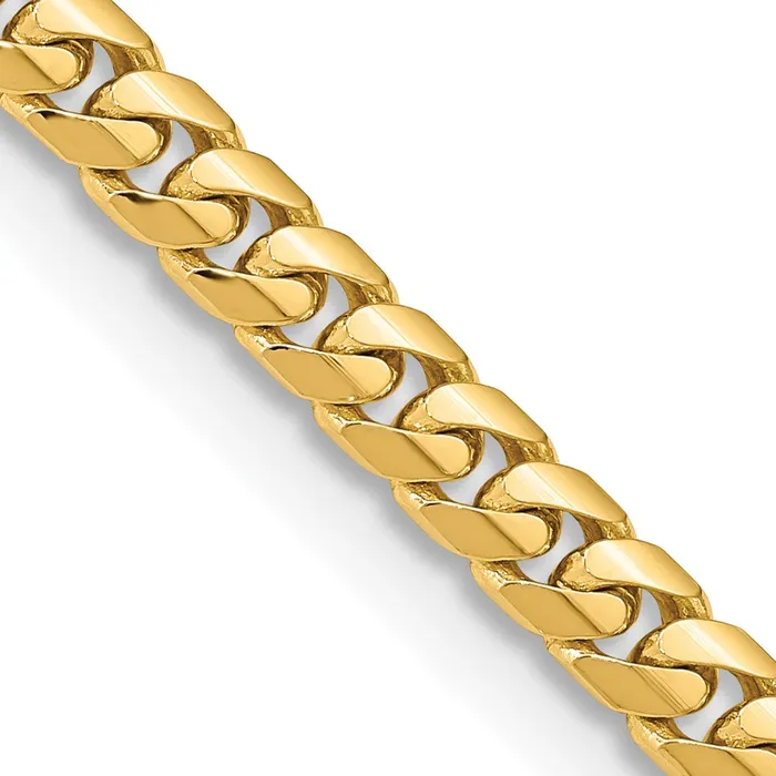 Necklaces MDS 14K 20 inch 55mm Solid Miami Cuban Link with Lobster Clasp Chain Necklace Necklaces MDS 14K 20 inch 55mm Solid Miami Cuban Link with Lobster Clasp Chain Necklace