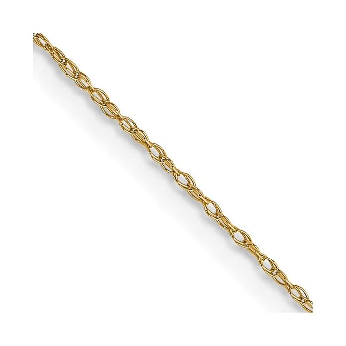 Necklaces QGold 14K Yellow Gold 16 inch Carded 5mm Cable Rope with Spring Ring Clasp Chain Necklace Necklaces QGold 14K Yellow Gold 16 inch Carded 5mm Cable Rope with Spring Ring Clasp Chain Necklace