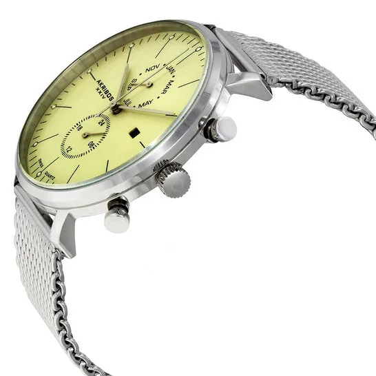 Original Akribos XXIV Cream Dial Stainless Steel Mens Watch AK685SS JMS always Bracelets Original Akribos XXIV Cream Dial Stainless Steel Mens Watch AK685SS JMS always Bracelets