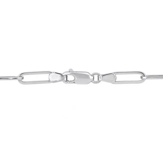 Original AMOUR 43mm Paperclip Chain Bracelet In 14K White Gold 75 In JMS always Bracelets Original AMOUR 43mm Paperclip Chain Bracelet In 14K White Gold 75 In JMS always Bracelets