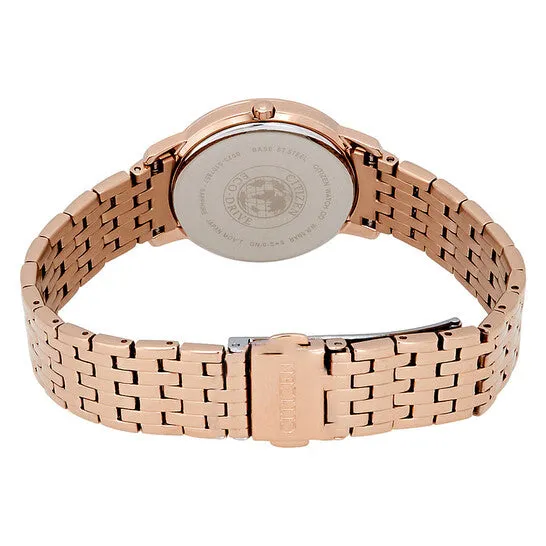 Original Citizen Silhouette Crystal White Mother of Pearl Dial Ladies Watch EX148350D JMS always Watches Original Citizen Silhouette Crystal White Mother of Pearl Dial Ladies Watch EX148350D JMS always Watches