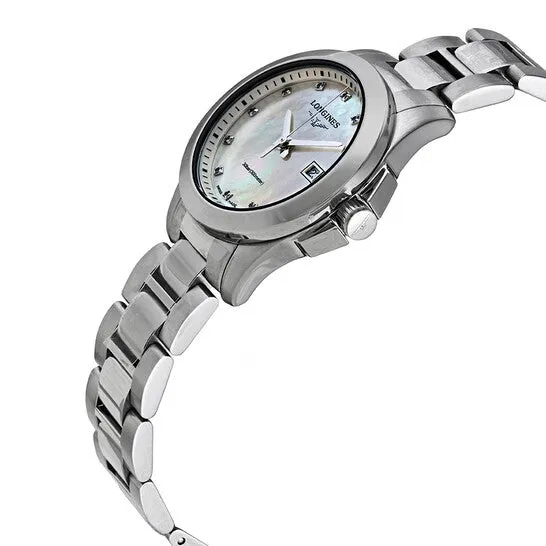 Original Longines Conquest Quartz Diamond Ladies Watch L33764876 JMS always Watches Original Longines Conquest Quartz Diamond Ladies Watch L33764876 JMS always Watches